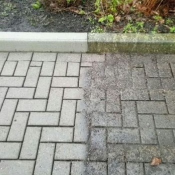 Jetterix customer Frank driveway cleaning review